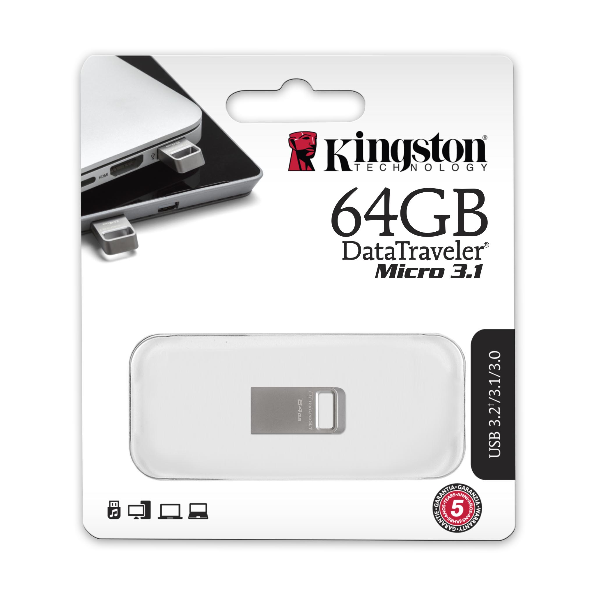 Genuine Kingston Data Traveler DTCNY18 32GB USB 3.1 USB 3.0 Flash Pen Drive