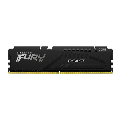 Kingston FURY™ Beast DDR5 Memory - 16GB, 32GB 4800MT/s, 5200MT/s 