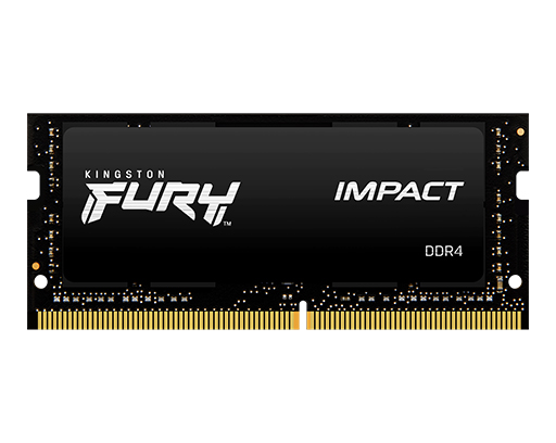 terugbetaling gevangenis opgraven Kingston FURY™ Impact DDR4 SODIMM Memory – 8GB-64GB 2666MT/s-3200MT/s -  Kingston Technology