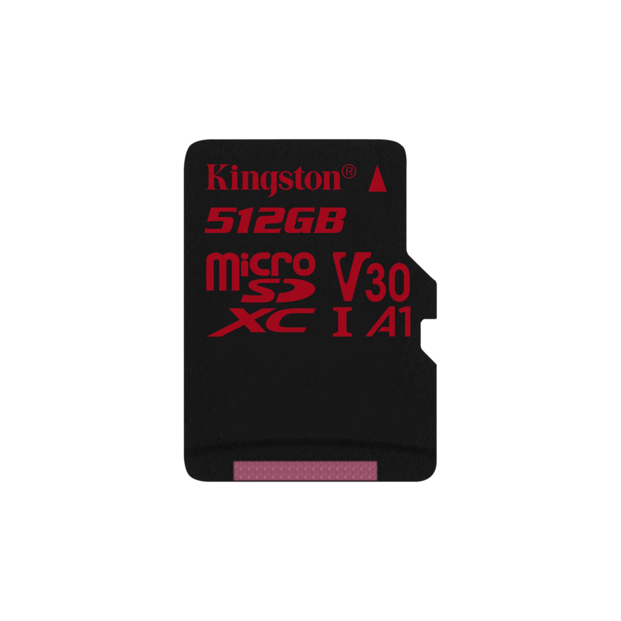 Kingston 512GB MICROSDXC Canvas React 100R//80W U3 UHS-I V30 W//O Adapter