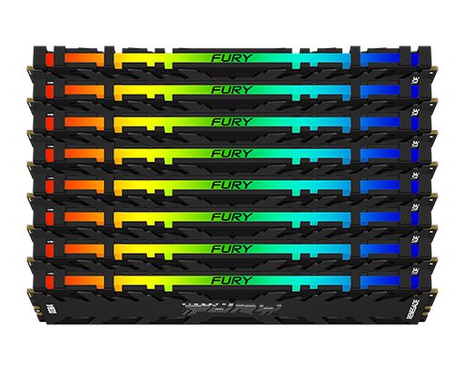 1x 16Go RAM DIMM 3200MHz CL16 Kingston KINGSTON Fury Renegade 16Go DDR4 KF432C16RB1/16 