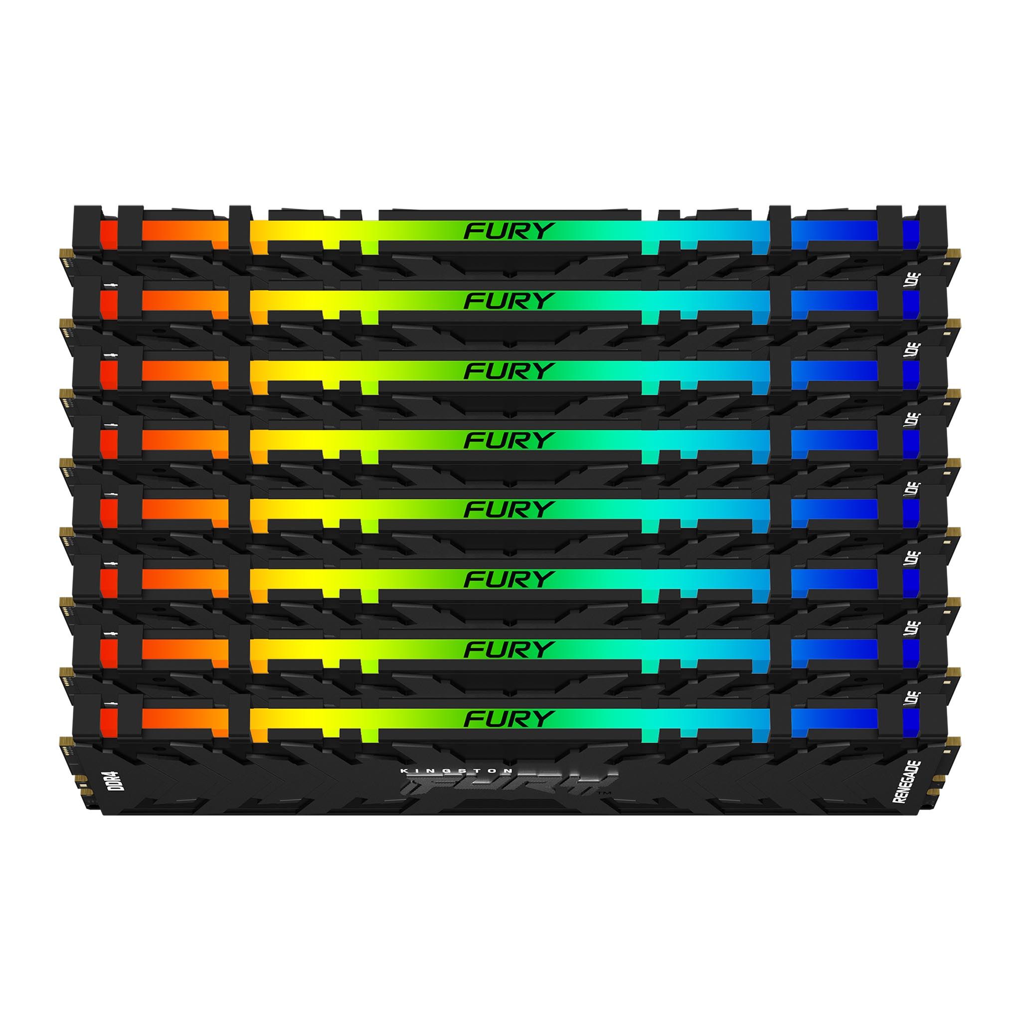 Kingston FURY™ Renegade DDR4 RGB Memory – 8GB-256GB 3000MT/s 