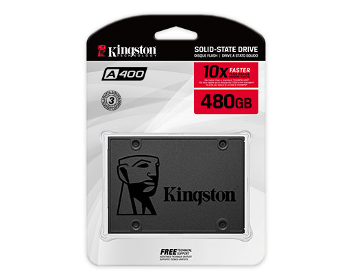 værtinde innovation Sig til side A400 Solid State Drive – 120GB～1.92TB - Kingston Technology