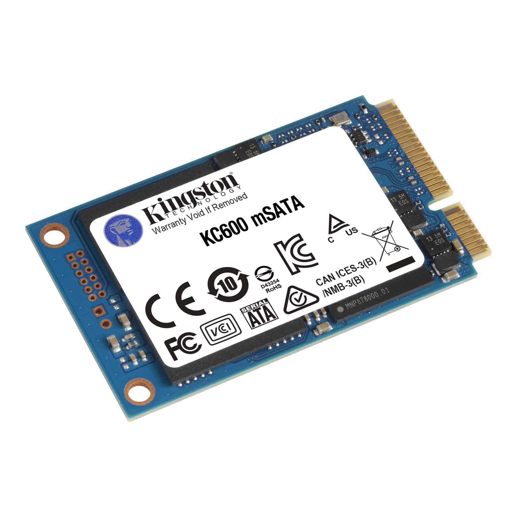 suma Credencial creencia KC600: disco SSD de 2,5" y mSATAde hasta 2 TB con autocifrado basado en  hardware y NAND TLC 3D - Kingston Technology