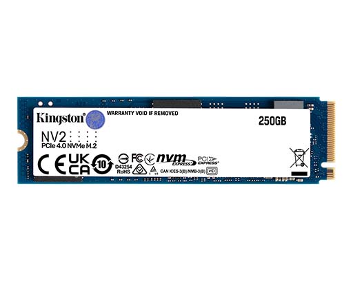 NV2 4.0 NVMe SSD 250GB - Kingston Technology
