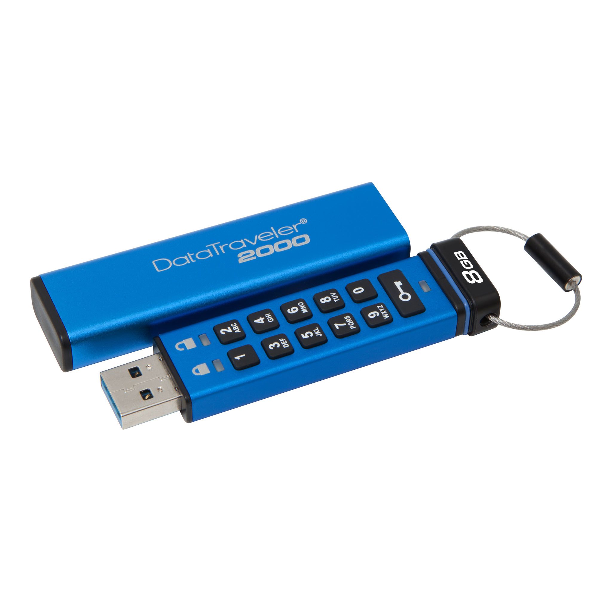 DataTraveler 2000 USB Flash Drive with Alphanumeric Keypad 