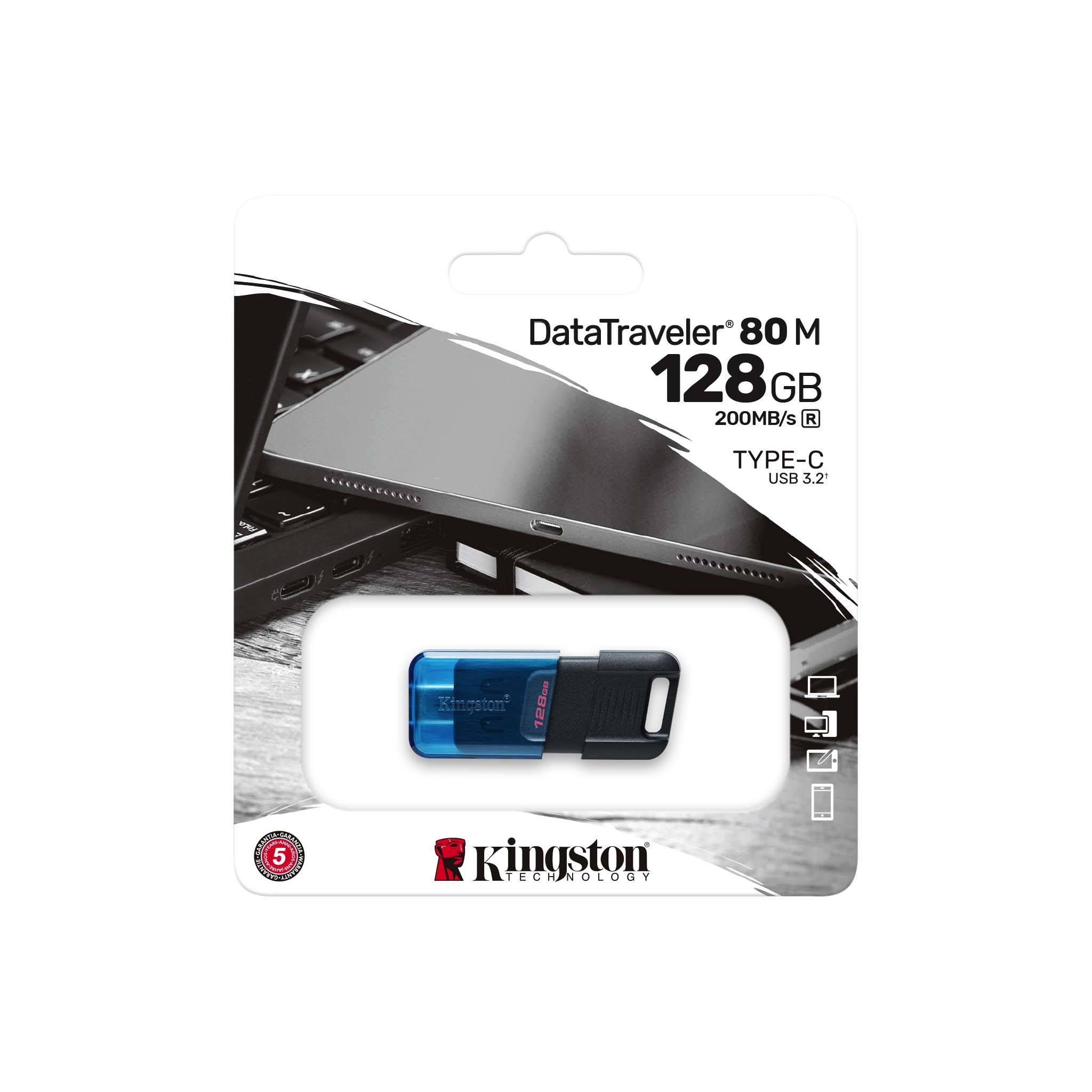 DataTraveler 80 M USB Type-C Flash Drive - Kingston Technology