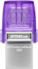 256GB DataTraveler microDuo 3C 200MB/s dual USB-A + USB-C