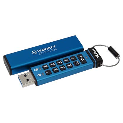 Kingston IronKey Keypad 200 系列加密USB 闪存盘- 金士顿科技