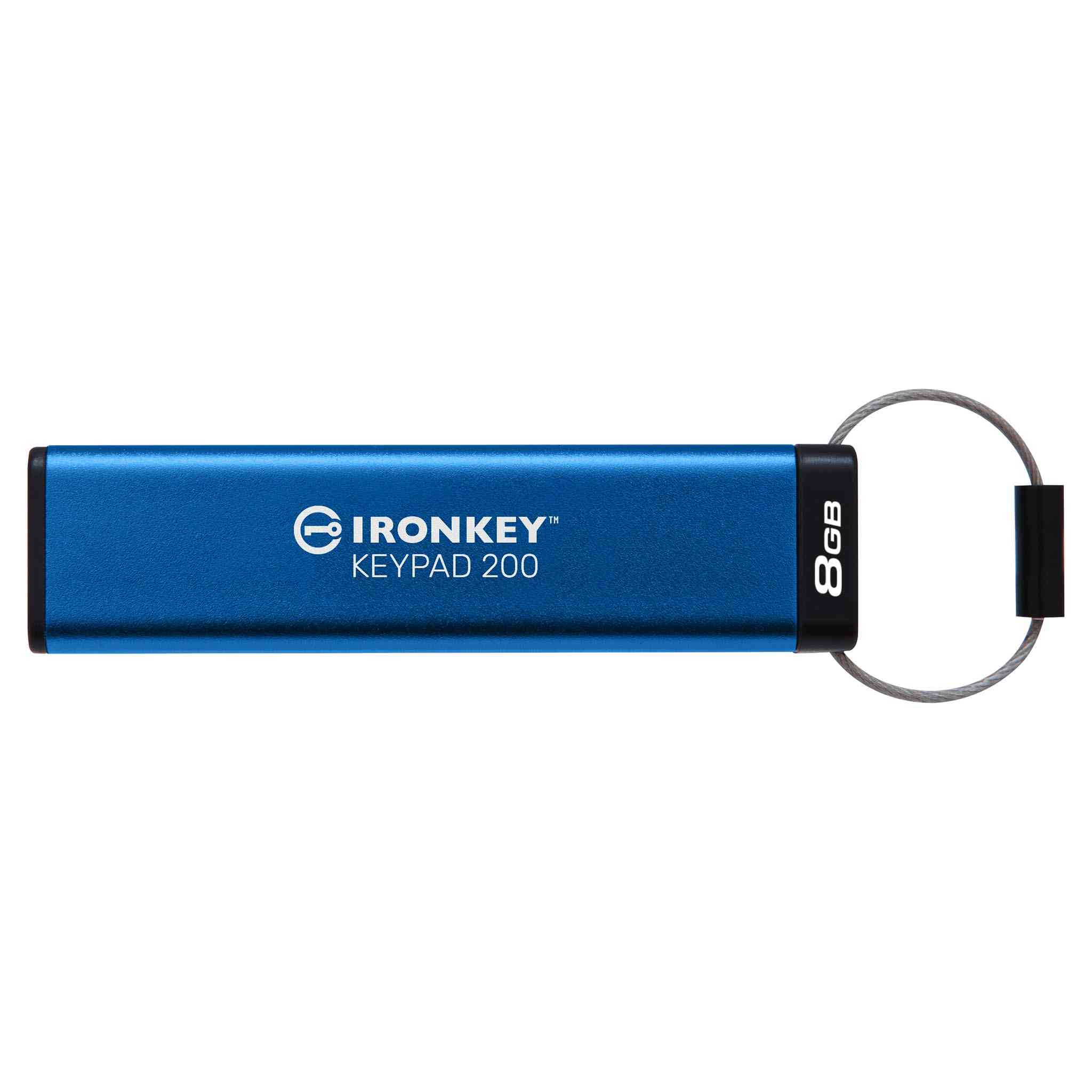 Kingston IronKey Keypad 200 Serie verschlüsselter USB-Stick
