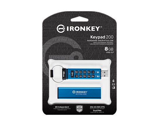 Kingston IronKey Keypad 200 : une clé usb ultra sécurisée