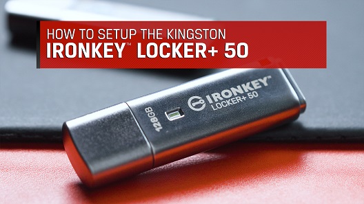 Kingston Ironkey™ Locker+ 50