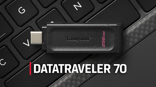 Clé USB Kingston DataTraveler 70 USB-C 3.2 Gen1 - 128 Go (DT70/128GB) prix  Maroc