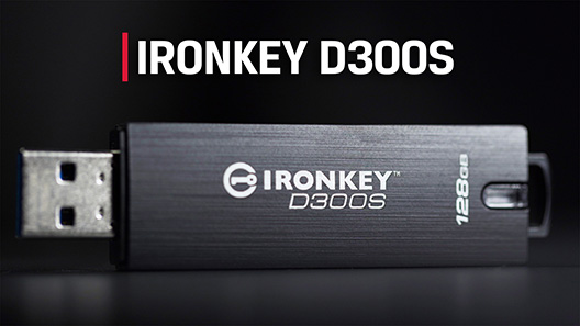 Kingston IronKey D300S Şifrelenmiş USB Flash Sürücü