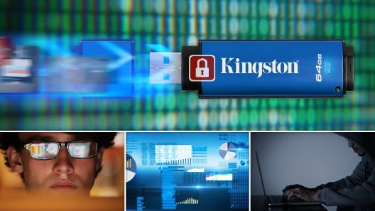  แฟลชไดรฟ์ USB เข้ารหัสจาก Kingston 