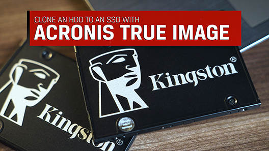 Cloner un disque dur vers un SSD avec Acronis True Image