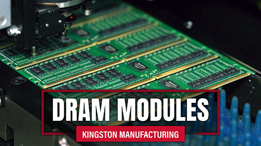 Processo de produção do módulo DRAM