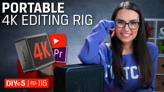 Video Production Tips – Portable 4K Editing Rig