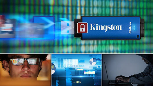 Unidade USB criptografada – Kingston Technology