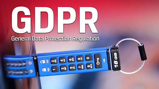 Evite enormes multas y demandas judiciales debido a unidades USB que no cumplen con los reglamentos. El RGPD de la UE exige el "Cifrado de los datos personales".