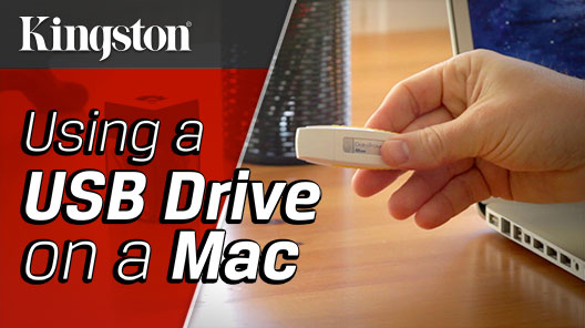 Using a USB drive on a Mac 
